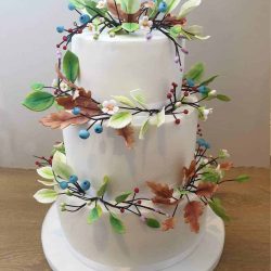 Autumn Wedding Cake