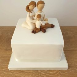 Family Baby Shower Cake