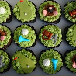 Golf cupcakes. £2 each
