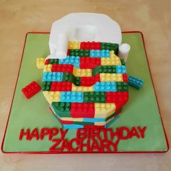 Lego Number Cake