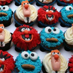 Muppet Cupcakes. £2 each
